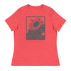 Sunflower Design | Women's Relaxed T-Shirt - Heather Red