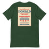 Vote Donald Trump For President 2024 'He's Built Different' | Men's T-shirt - Forest