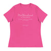 Motherhood in Progress - I'm Not Carrying an Egg, It's a Baby! | Women's Relaxed T-Shirt - Berry