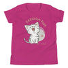 Anti - Tyranny Kitten | Kids Short Sleeve T-Shirt - Berry