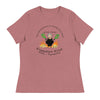 The US Economy Is Doing Very Well." - Janet Yellen | Women's Relaxed T-Shirt - Heather Mauve
