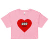 Love God | Women’s crop top - Bubblegum