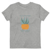 Plant Lover Anti-Tyranny | Kids Organic Cotton T-shirt - Heather Grey
