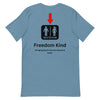 Just a Restroom Sign | Men's T-Shirt - Steel Blue