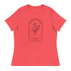Donald Trump Based | Women's Relaxed T-Shirt - Heather Red