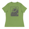 Sunflower Design | Women's Relaxed T-Shirt - Leaf