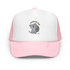 Anti - Tyranny Kitten | Foam trucker hat - Light Pink / White / Light Pink