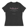 Motherhood in Progress - I'm Not Carrying an Egg, It's a Baby! | Women's Relaxed T-Shirt - Dark Grey Heather