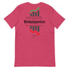 Bidenomics "It's Simple Math" | Men's T-shirt - Heather Raspberry
