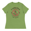 'No Drag In Our Schools' | Women's Relaxed T-Shirt - Leaf