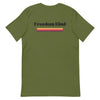 Anti - Tyranny Sunset Banner | Men's T-shirt - Olive