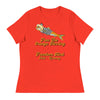 'Free The Orange Herring' Donald Trump | Women's Relaxed T-Shirt - Poppy