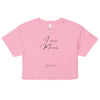 I Have Morals 01 | Women’s crop top - Bubblegum