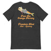 'Free The Orange Herring' Donald Trump | Men's T-Shirt - Dark Grey Heather