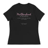 Motherhood in Progress - I'm Not Carrying an Egg, It's a Baby! | Women's Relaxed T-Shirt - Black