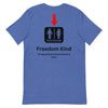 Just a Restroom Sign | Men's T-Shirt - Heather True Royal