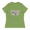 Anti-Tyranny Celebration | Women's Relaxed T-Shirt - Leaf