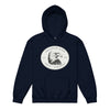 Bald Eagle Logo | Kids Heavy Blend Hoodie - Navy