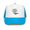 Anti - Tyranny Rose | Foam trucker hat - Blue / White / Blue