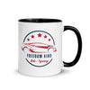 Anti - Tyranny Racing Sports Car | Mug with Color Inside - Black