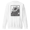 Sunflower Design | Women's Premium Sweatshirt - White