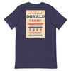 Vote Donald Trump For President 2024 'He's Built Different' | Men's T-shirt - Heather Midnight Navy