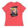 Bring Back The Don - Donald Trump | Women's Relaxed T-Shirt - Heather Red
