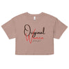 Original Women 01 | Women’s crop top - Hazy Pink