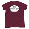 Anti-Tyranny 'Premium Quality' | Kids Short Sleeve T-Shirt - Maroon