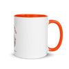 Anti - Tyranny Kitten | Mug with Color Inside - Orange