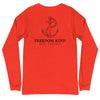 Anchor Anti - Tyranny | Men's Long Sleeve T-Shirt - Poppy