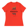 Bidenomics 'It's Simple Math' | Women's Relaxed T-Shirt - Poppy