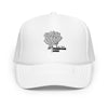 Anti - Tyranny Rose | Foam trucker hat - White