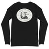 Bald Eagle Logo | Men's Long Sleeve Tee - Black