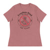 'No Drag In Our Schools' | Women's Relaxed T-Shirt - Heather Mauve