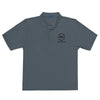 1776 American Flag | Men's Premium Polo - Steel Grey