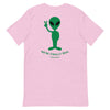 "We're Finally Real" Aliens | Men's T-Shirt - Heather Prism Lilac