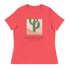 Lover of Plants Haters of Tyranny | Women's Relaxed T-Shirt - Heather Red