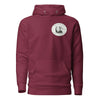 Bald Eagle Logo | Men's Hoodie - Maroon