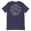 'Common Sense Helps All Mankind' | Men's T-shirt - Heather Midnight Navy