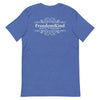 Anti - Tyranny Scroll Logo | Men's T-shirt - Heather True Royal