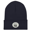 Bald Eagle Logo | Cuffed Beanie - Navy
