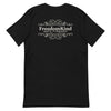 Anti - Tyranny Scroll Logo | Men's T-shirt - Black