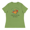 Anti - Tyranny Spring Flowers | Women's Relaxed T-Shirt - Leaf