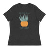 Plant Lover Anti-Tyranny | Women's Relaxed T-Shirt - Dark Grey Heather