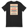 Vote Donald Trump For President 2024 'He's Built Different' | Men's T-shirt - Black Heather