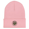Anti-Tyranny Mallard Duck | Cuffed Beanie - Baby Pink