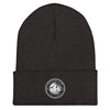 Sea Scape Freedom Kind Logo | Cuffed Beanie - Dark Grey