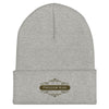 Freedom Kind Anti-Tyranny Brown Logo | Cuffed Beanie - Heather Grey
