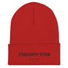 Freedom-Kind Vintage Ideal | Cuffed Beanie - Red